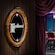 Spellbound Lounge aboard the Disney Adventure cruise ship, a themed lounge inspired by Snow White's Evil Queen